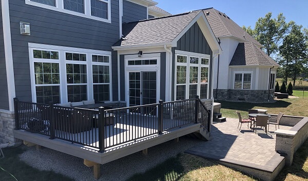 Deck and Patio Combo Archadeck